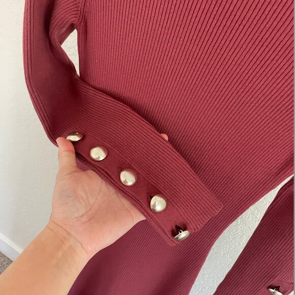 Sezane Hillary Dress Rosewood, Size S, NWOT - Picture 3 of 5